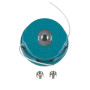 MAKITA Tête de trimmer à cordes 4 "/ 2,4 mm x 3 m - B-03006