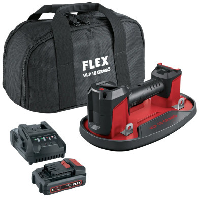 FLEX Ventouse 18V 1x2,5Ah 170 Kg VLP 18.0-LD dans sac de transport - 534509