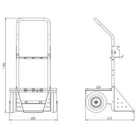 GYS Chariot Diable 10M³ XL - 076341