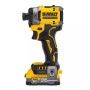DEWALT Visseuse à chocs Premium 18V 1.7Ah - Powerstack - DCF860E2T-QW
