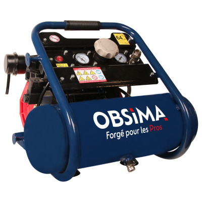 OBSIMA Compresseur d'air sans huile SEMI-SILENT OB SIL 10/6 SH - 313581