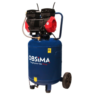 OBSIMA Compresseur d'air sans huile SEMI-SILENT OB SIL 13/50V SH - 313583