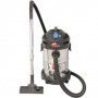 Aspirateur cuve inox 30l 1400w synchronisé loasp301 leman