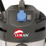 Aspirateur cuve inox 30l 1400w synchronisé loasp301 leman