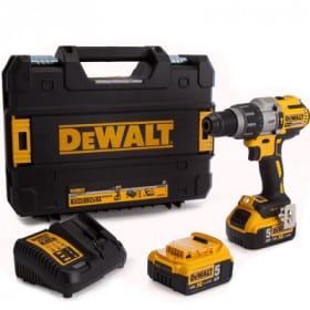 Perceuse à percussion 18v xr 2x5 ah dcd996p2 dewalt