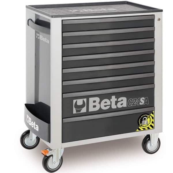 BETA Servante mobile atelier 8 tiroirs C24SA
