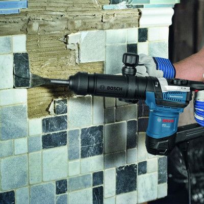 Perforateur Burineur Bosch Professional GSH 5 - 1100W, SDS Max, 7.5J - Idéal Pour Béton Et Maçonnerie