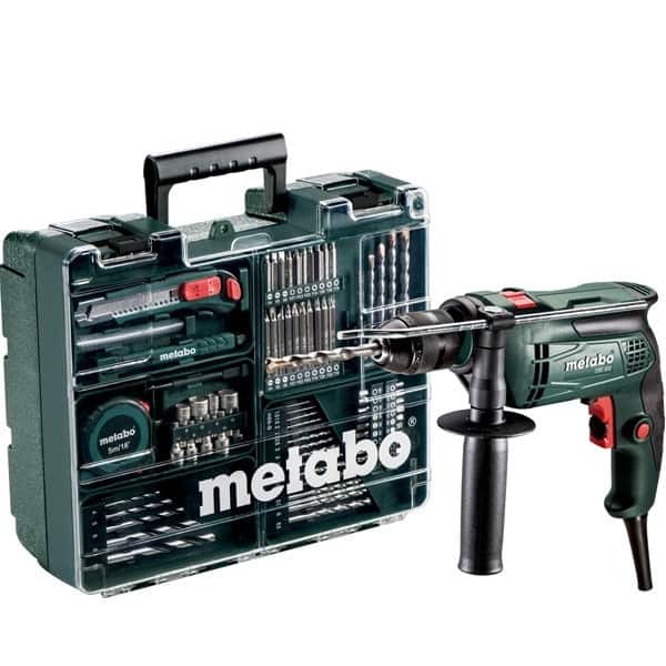 METABO Perceuse à percussion 650W + 79 Acc. - SBE650 - 600742870
