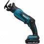 Scie sabre récipro 18v lxt 2x1.5 ah en makpac djr183ryj makita