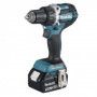 Perceuse visseuse 18v lxt 2x5 ah en makpac ddf484rtj makita