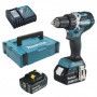 Perceuse visseuse 18v lxt 2x5 ah en makpac ddf484rtj makita