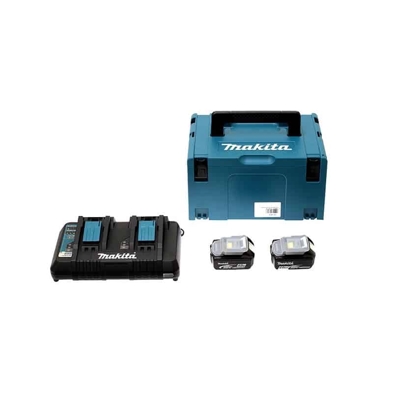 Pack Énergie 40 V Max XGT Lithium-Ion (2 batteries + 1 chargeur) Makita