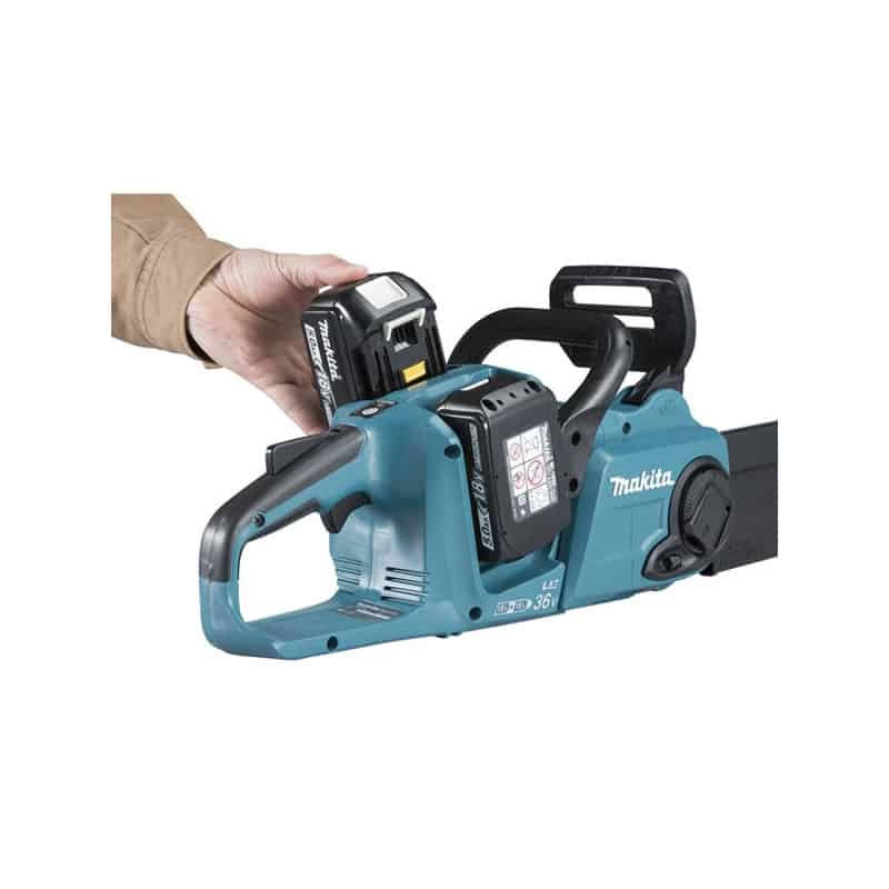 MAKITA Tronçonneuse 2x18V (36V) LXT guide 35cm Solo DUC353Z