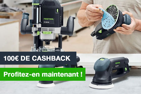 offre cash back festool